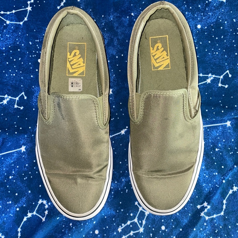 🌹 Vans Slip-on Nylon - Green 🌹